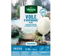 Voile d'hivernage - 2 m x 10 m - Blanc