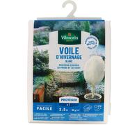 Voile d'hivernage - 2 m x 5 m - Blanc