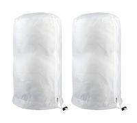 Voile D'hivernage,2 Pièces Voile Hivernage Plante Exterieur,Housse Hivernage Plante Exterieur avec Cordon de Serrage à Glissière,Housse D'hivernage,Housses de Protection pour Plantes 80x60cm