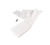 Nature Couverture en polaire d'hiver 30 g/m² Blanc 2x10 m