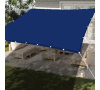 Voile d'ombrage 1.7 x 3 m Protection 95% UV Imperméable Rectangulaire HDPE/Polyester Voile Ombrage pour en Plein Air, Jardin, Terrasse, Bleu Foncé