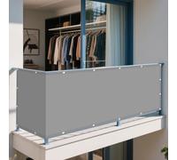 Voile d'ombrage 110 x 130 cm Protection Solaire avec Cordons Protection Solaire Cordes de Fixation Incluses pour La Couverture Végétale Serre Pergola, Gris Clair