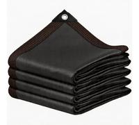 Voile d'ombrage 1400 x 2700 cm Protection UV, Anti-Déchirure, Coupe-Vent, Imperméable Filet d'ombrage Extérieur, Toile Ombrage Une avec Cordes pour Terrasse Jardin Extérieur, Noir
