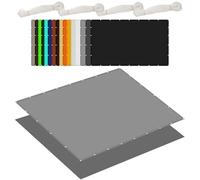 Voile d'ombrage 150 x 400 cm Protection des Rayons 98% UV Toile d'ombrage Protection Solaire Résistant l'eau Polyester pour La Couverture Végétale Serre Pergola, Gris Clair