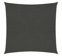 Voile d'ombrage 160 g/m² 4,5 x 4,5 m pehd anthracite Helloshop26 02_0008928