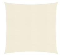 Voile D'ombrage 160 G/M² 4,5 X 4,5 M Pehd Crème Helloshop26 02_0009089 Multicolore