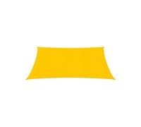 Voile d'ombrage 160 g/m² Jaune 2x2 m PEHD