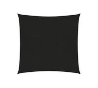vidaXL Voile d'ombrage 160 g-m² Noir 2,5x2,5 m PEHD