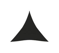 Voile d'ombrage 160 g-m² Noir 4,5x4,5x4,5 m PEHD