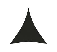 Voile d'ombrage 160 g-m² Noir 4x5x5 m PEHD