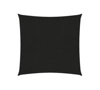 Voile d'ombrage 160 g-m² Noir 5x5 m PEHD
