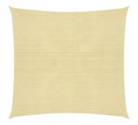 Voile D'ombrage 160 G/M² Pehd 4,5 X 4,5 M Beige Helloshop26 02_0008976 Multicolore