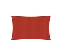 Vidaxl Voile D'ombrage 160 G/M² Rouge 4x6 M Pehd Rouge