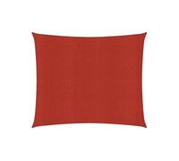 Vidaxl Voile D'ombrage 160 G/M? Rouge 7x7 M Pehd Rouge
