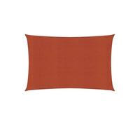 Vidaxl Voile D'ombrage 160 G/M² Terre Cuite 6x8 M Pehd