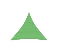 Voile d'ombrage 160 g-m² Vert clair 4,5x4,5x4,5 m PEHD