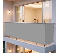 Voile d'ombrage 162 x 222 cm Anti 98% UV Protection Toiles D'Ombrages Résistant l'eau Polyester pour La Couverture Végétale Serre Pergola, Gris Clair