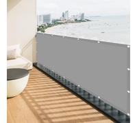 Voile d'ombrage 2.3 x 3.6 m D'Ombrages UV Protection Paresoleil Jardin Balcon avec Oeillets et Cordons pour Patio Jardin Terrasse Extérieur, Sable, Gris Clair