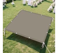 Voile d'ombrage 2.5 x 4.5 m Coupe Ventpour La Couverture Bache Ombrages avec Oeillets Cordons pour Patio Jardin, Terrasse, Extérieur, Balcon, Kaki