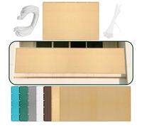 Voile d'ombrage 250 x 370 cm Protection UV 98% Respirante Toile d'ombrage pour Pergola avec 4 Morceaux de Corde pour Jardin, Serre, Patio, Terrasse et Camping, Couleur Crème