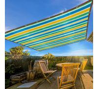 Voile d'ombrage 2x2 m, filet d'ombrage avec oeillets 2x2m isolant de la chaleur et de la lumière filet d'ombrage pour serre 95% filet de protection solaire jardin balcon terrasse