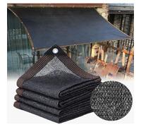 Voile d'ombrage 3 x 4 m, protection solaire 90 %, œillets, tissu d'ombrage résistant aux UV pour pergola, terrasse, jardin, serre.