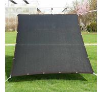 Voile d'ombrage 3x3 Voile ombrage Rectangulaire Toile Ombrage Filet de d'ombrage Ombrage Jardin L'air Peut circuler vers et vers Le Bas - sans perçage,black-5x6m