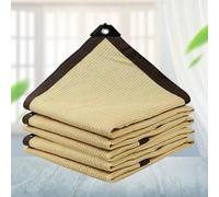 Voile d'ombrage 3x3m Bache pour Pergola Toile Ombrage Imperméable Toile pour Pergola Filets de Balcon Filet de Protection Contre Le Vent,beige-2x4m