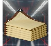 Voile d'ombrage 3x3m Bache pour Pergola Voile D Ombrage Filet Anti Oiseaux Filet Protection Filet D'isolation Thermique Filet D'intimité Balcon,beige-3x4m