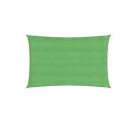 vidaXL Voile d'ombrage 3x6 m PEHD 160 g/m² Résistant aux UV et à l'eau Vert clair