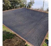 Voile d'ombrage 4x3 Blanc Bache pour Pergola Toile d'ombrage Rectangulaire 4x5 pour Jardin, Terrasse, Balcon, Camping, Pergola,black-3x2m