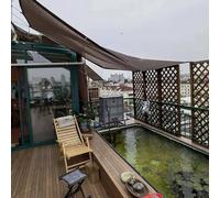 Voile d'ombrage 4x3 Filet d'ombrage Extérieur Toile Ombrage Extérieur Toile Pergola 3x4 Filets de Balcon Filet de Protection Contre Le Vent,black-5x5m