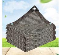 Voile d'ombrage 4x3 PerméAble Filet Ombrage Toile d'ombrage 90-95% UV Résistant Aux Voile Dombrage Rectangulaire Plantes Jardin Fleurs Serre Grange Chenil Toit Couvre,brown-2x3m
