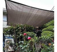 Voile d'ombrage 4x3 Sable Filet d'ombrage Extérieur Toile Ombrage Extérieur 4x6 Militaire Filets de Balcon Filet de Protection Contre Le Vent,black-2x4m