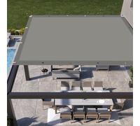 Voile d'ombrage 80 x 185 cm Multi Couleur et Taille Imperméable Toile Ombrage UV Protection pour Jardin Terrasse Balcon Patio Extérieur, Gris Clair