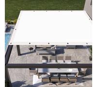 Voile d'ombrage 80 x 185 cm Multi Couleur et Taille Imperméable Toile Ombrage UV Protection pour Jardin Terrasse Balcon Patio Extérieur, Blanc