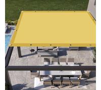 Voile d'ombrage 80 x 185 cm Multi Couleur et Taille Imperméable Toile Ombrage UV Protection pour Jardin Terrasse Balcon Patio Extérieur, Jaune Sable
