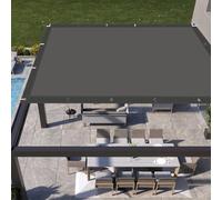 Voile d'ombrage 80 x 185 cm Multi Couleur et Taille Imperméable Toile Ombrage UV Protection pour Jardin Terrasse Balcon Patio Extérieur, Gris Foncé