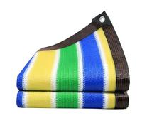Voile d'ombrage Anti-âge 3 x 6 m, Protection UV 90%, Tissu Respirant et perméable à l'eau, Filet d'ombrage Robuste avec œillets, auvent extérieur pour Jardin, terrasse, abri Voiture, Plante