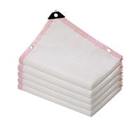 Voile d'ombrage anti-UV à 90 % avec œillets, filet d'ombrage respirant, pour jardin, terrasse, balcon, divers (blanc, 1 x 2 m, 2 x 3 m, 4 x 4 m, 4 x 6 m, 6 x 7 m)