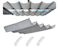 Voile d'ombrage - Auvent de Protection UV rétractable, imperméable et
