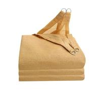 Voile D'ombrage,Bâche en Maille Protection Solaire Tissu perméable HDPE avec des Oeillets 95% crème Solaire et résistant aux UV,Rectangle 3x8m