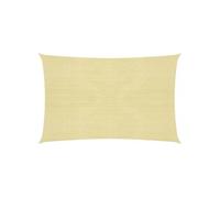Voile d'ombrage - - Beige - 2x3,5 m - Protection UV - Perméable à l'eau