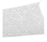 Voile d'ombrage Blanc Filet de Camouflage 3x4 m rectangulaire design ombrière camouflage