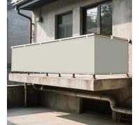 Voile d'ombrage Camouflage 1.5 x 3.2 m Imperméable Une Protection des Rayons Coupe-Vent Voiles Cordes de Fixation Incluses pour Jardin, Terrasse, Camping, Balcon, Beige