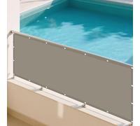 Voile d'ombrage Camouflage 185 x 770 cm Protection des Rayons UV Serres Filet Coupe-Vent avec Corde Libre Facile à Plier pour en Plein Air, Jardin & Terrasse, Kaki