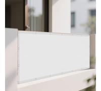 Voile d'ombrage Camouflage 2.2 x 3 m Pare-Soleil Jardin Balcon 100% Auvent de Terrasse Anti-Ultraviolets Résistant l'eau Polyester pour Jardin Patio Terrasse Camping, Blanc