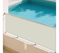 Voile d'ombrage Camouflage 345 x 410 cm Protection des Rayons UV Serres Filet Coupe-Vent avec Corde Libre Facile à Plier pour en Plein Air, Jardin & Terrasse, Beige