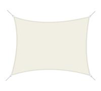 Voile D'ombrage Carr? 3 X 3 M Polyester Imperm?Abilis? Haute Densit? 160 G/M? Cr?Me