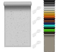 Voile d'ombrage carré imperméable - 2,8 x 8 m - Protection UV à 98 % - Pour extérieur, jardin, terrasse et terrasse - Installation facile - Auvent blanc élégant pour toutes les saisons